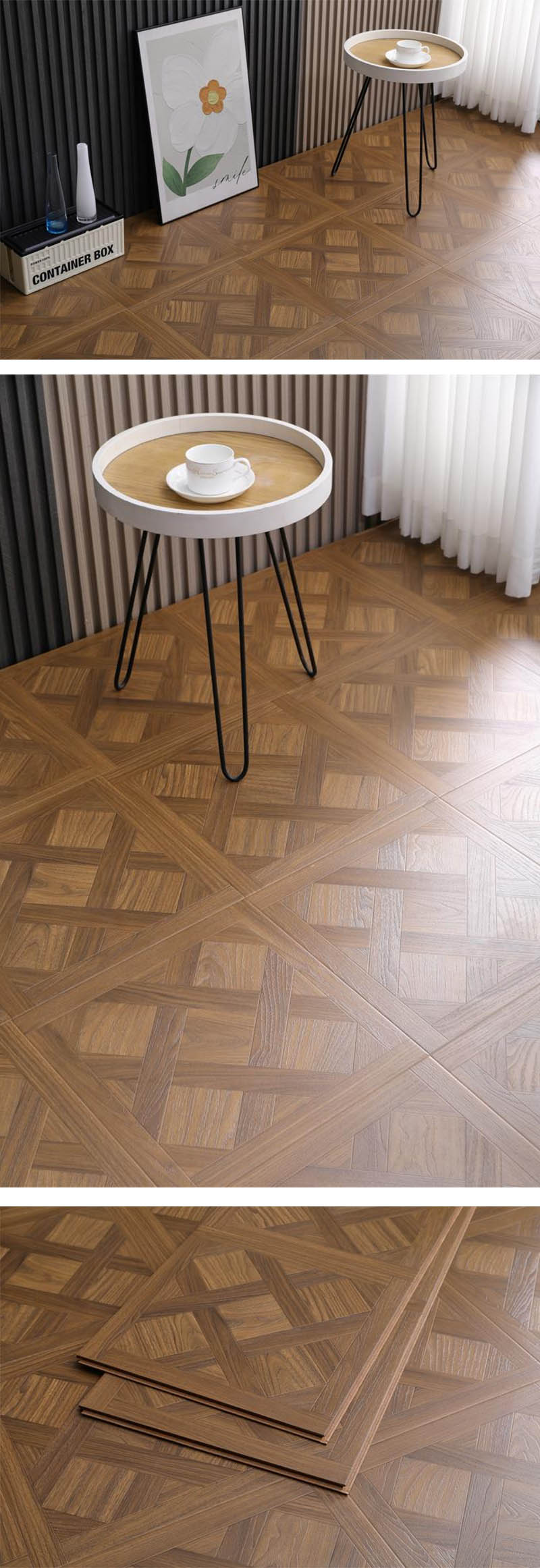 810*410 French Patterned Laminate Flooring 